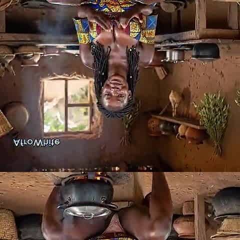 nigerian afro village pair enjoyed raw sex [AI Porn]