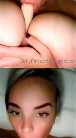 Masturbating loving babe solo toy plays with enthusiasm