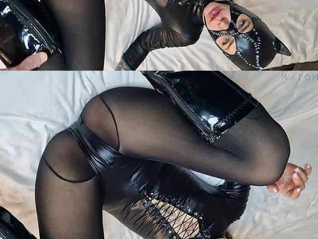 POV Marigalore Is Catwoman Nylon Sex