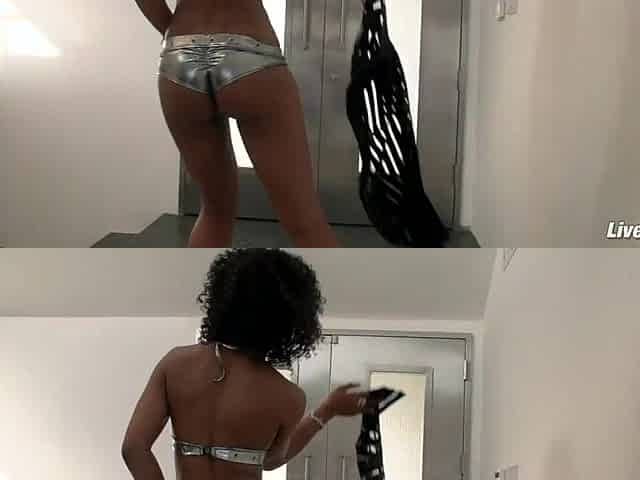 Black and a lascivious one