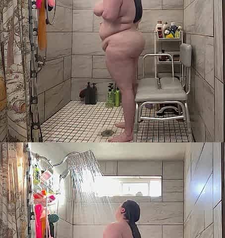 Just a admirable sexy shower