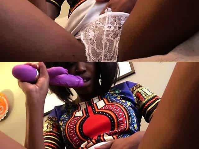 Big ass ebony teen is here for round two