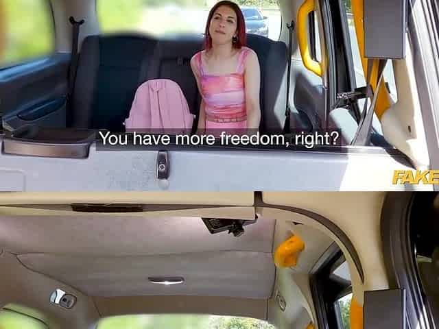 I banged my boss's wife in the butt - Fake Taxi