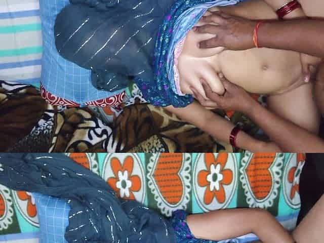 Rajasthani Meenu Bhabhi got her father-in-law released and the father-in-law gave her full enjoyment of sex