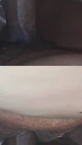 Big black cock pounding my wet pussy sat on top spinning washing machine cumming so hard