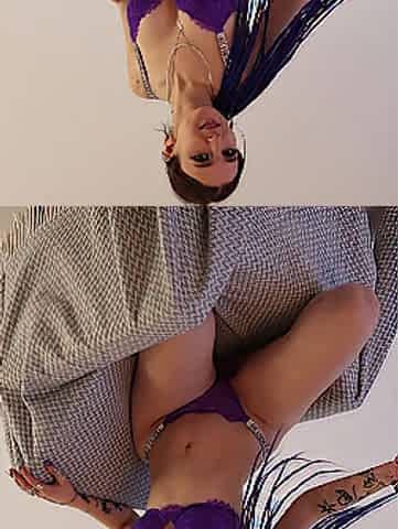 A sexy and kinky photo shoot that ended in masturbation