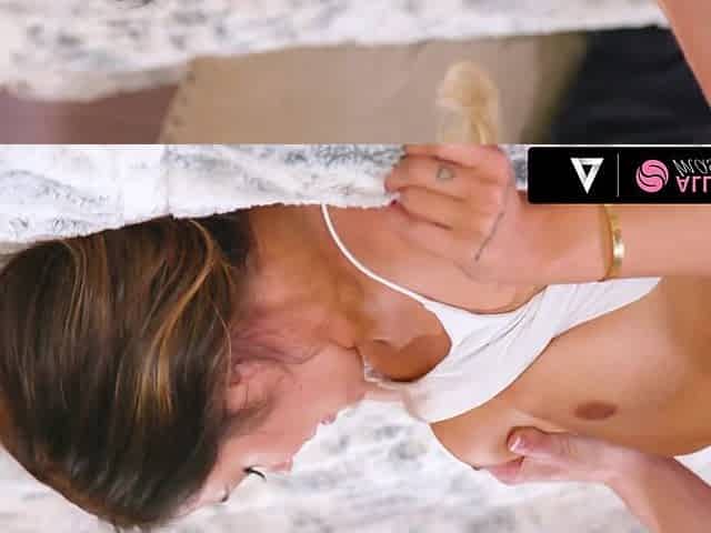 ALL GIRL MASSAGE - Two Hot Stepsisters Adria Rae And Morgan Rain Lick Each Other s Pussies In 69
