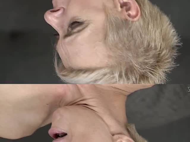 Short haired mature whore Belinda Bee lets dude fuck her twat doggy