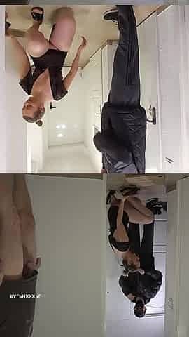 Cuckold Husband Takes Free Pizza, Wife Fucks Pizza Delivery Man and Feeds Husband His Cum