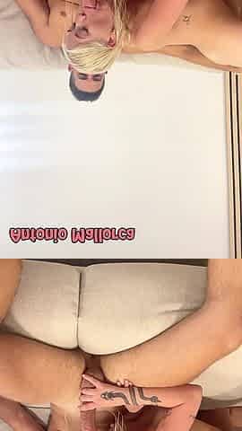 Two Spanish Bulls Pounding a Blonde Argentine Slut Hard