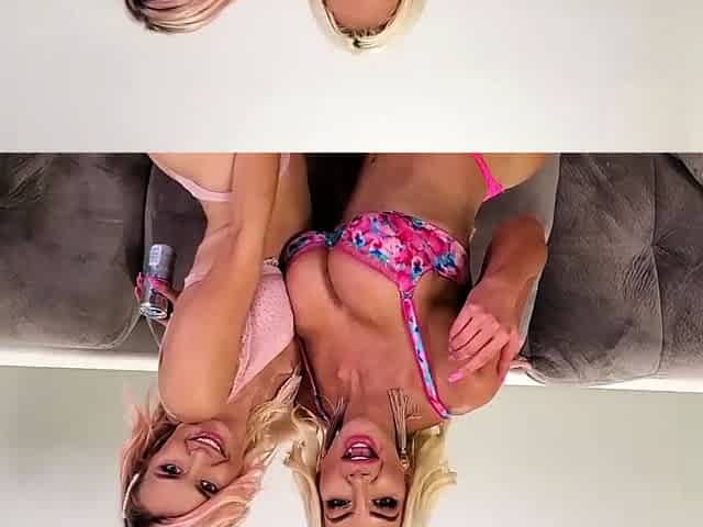 Hot amateur blonde sucks dick and takes a big POV facial