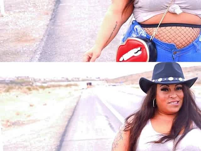 Stranded BBW Cow Girl Blows Dick For A Ride