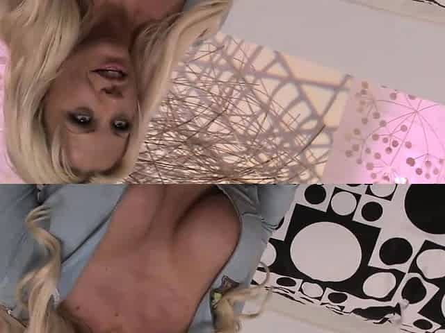 Blonde cutie Tanya James indulges in horny fuck fest party