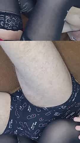 The Wife Took the Condom off Her Lover's Penis. Cum Got Into Pussy