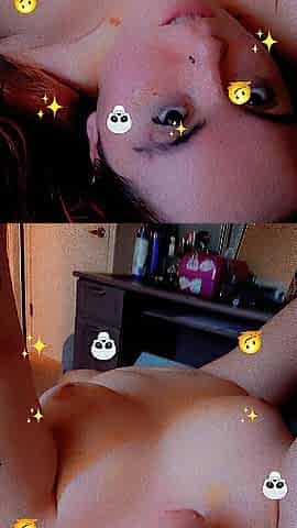 After shower touching