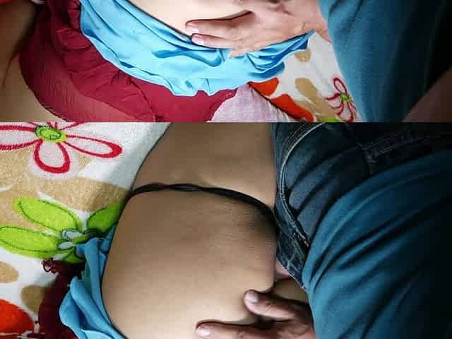 Anal Stretching with Big Dildo in Ass