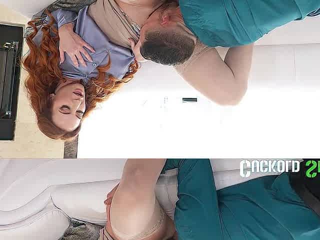 CuckoldSessions - Sexy Redhead Bangs Her Cuck Spouse With Belt On