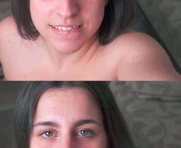 Hot amateur teen blowjob and facial HD video