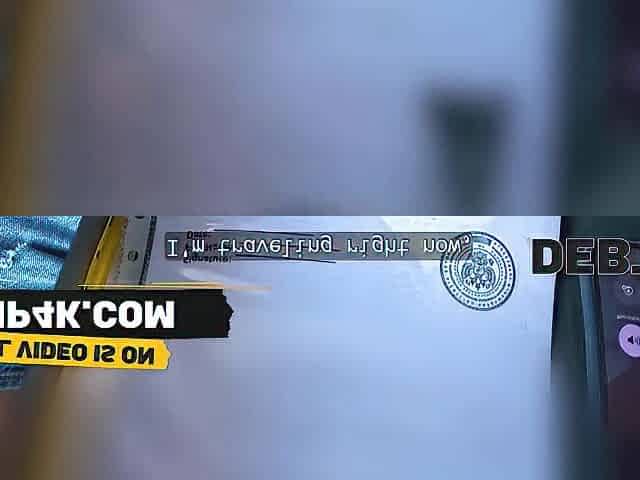 DEBT4k. That guy Came for the Payment. Marica Chanelle just Cum