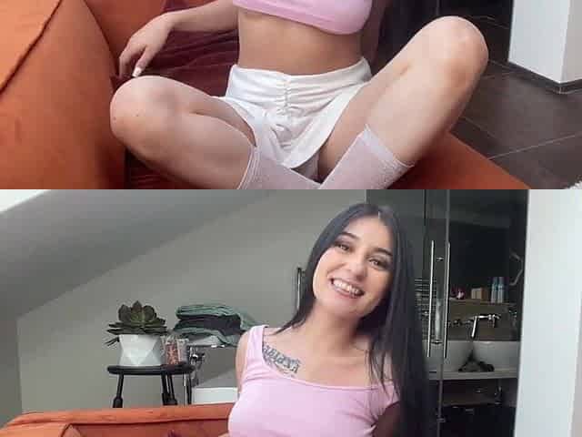 1st Casting with pretty 18yo college student from Medellin Colombia