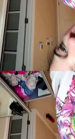 Big boobs milf masturbates with her dildo