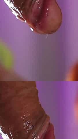 POV Blowjob Dreams. Big Fat Cock and Hot Redhead with Pale White Skin (part 1)