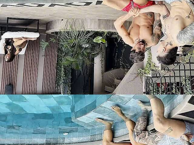 We Double Penetrate a Mexican Woman We Met at the Hotel - Duvan Saray, Verito Aguas & Valentino Roca