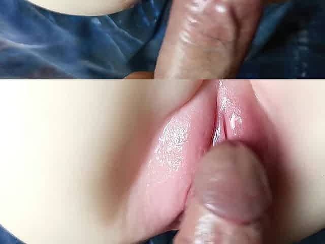 The majority realistic vagina overspread with moisture for the most good sliding of the jock inside the labia