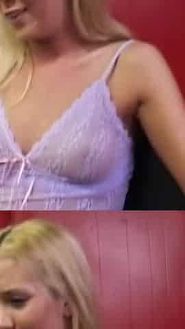 Drooling Deepthroat Slut Swallows Throbbing Cock Whole