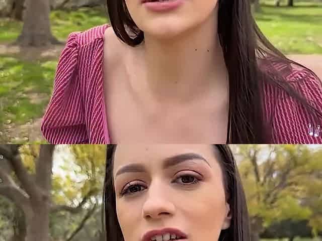 Summer Renee Lets Her Big Naturals Swing In Public
