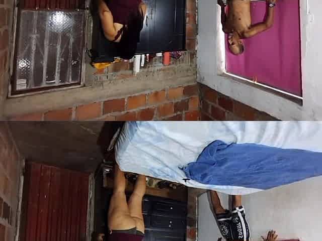I Fuck My Stepsister's Big Ass and She Catches Us. My Stepmother Wants to Join but They Almost Caught Her Watching