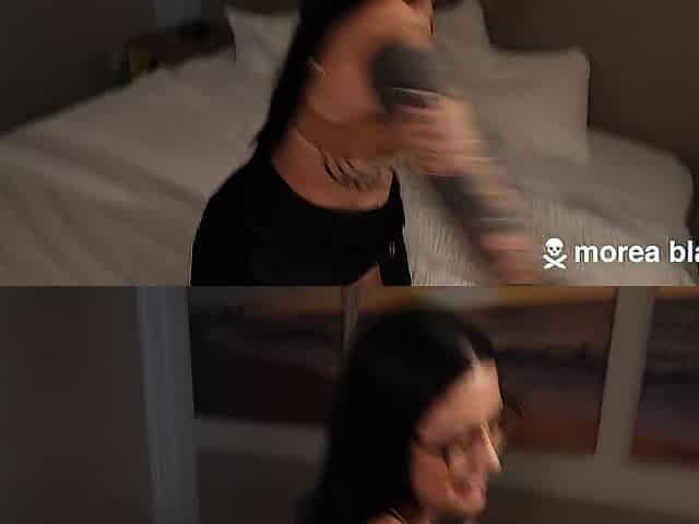 Morea Ebony getting drilled hard after the 1st date