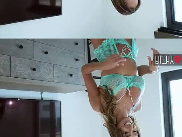 Curvy mother i'd like to fuck gets 2 BBCs in her cunt and booty - Armani Ebony