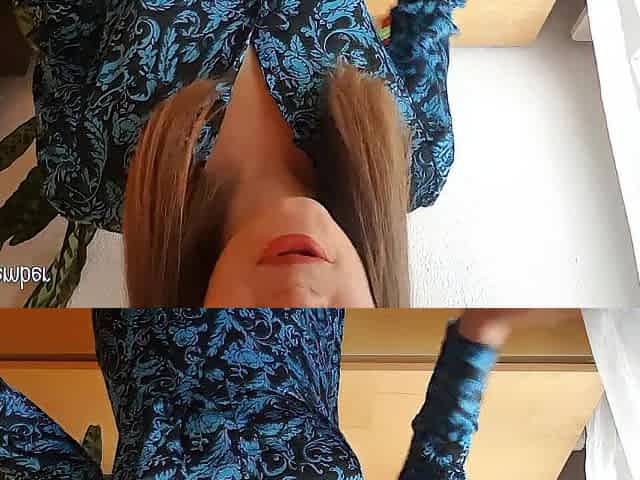 This Babe desires your dong, her family celebrates Christmas in the next room! GFE