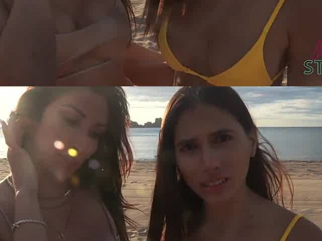 2 BABES ACCEPT TO DO PORN FOR MONEY ON A PHOTOSHOOT!