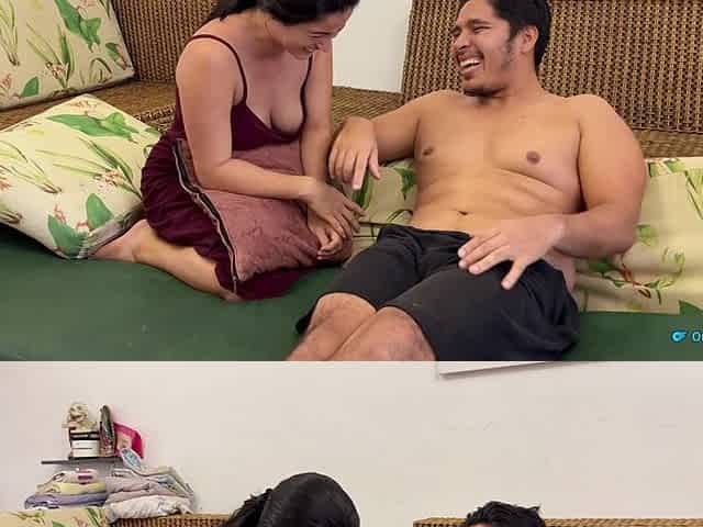 A Game Between Stepbrothers Ended in Rough Sex!