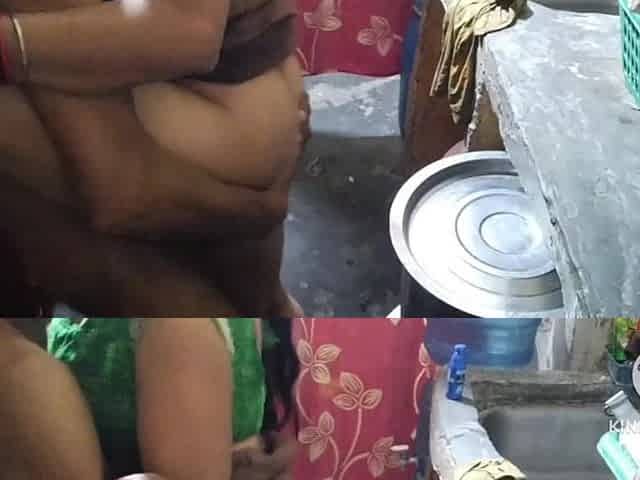 Very Cute Sexy Indian Housewife Kitchen Sex