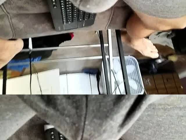 Dick So Hard In Shorts I Sneak a QUICK NUT