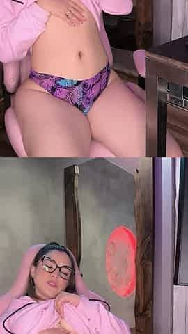 POV Busty Blonde Fucks Her Hitachi Until She Climaxes