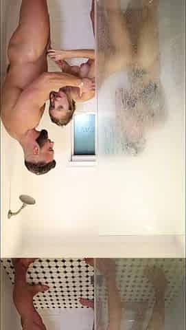 Threesome Shower Sex with Stunning Babe Lovely Lo