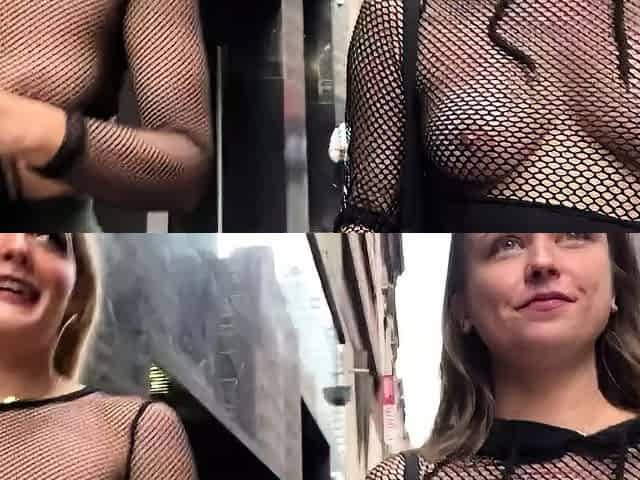 MissionIceCream walking the streets with SavvySuxx Public