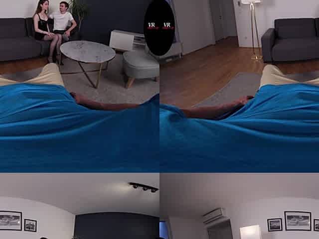 Cuckold Watches While Liz Sucks You Off