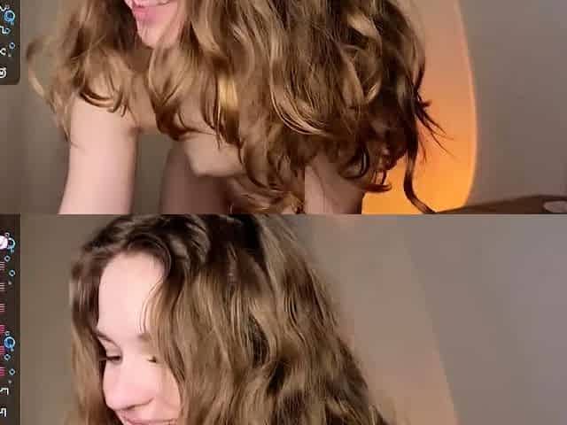 Beauty small tit amateur teen masturbating her shaved pussy