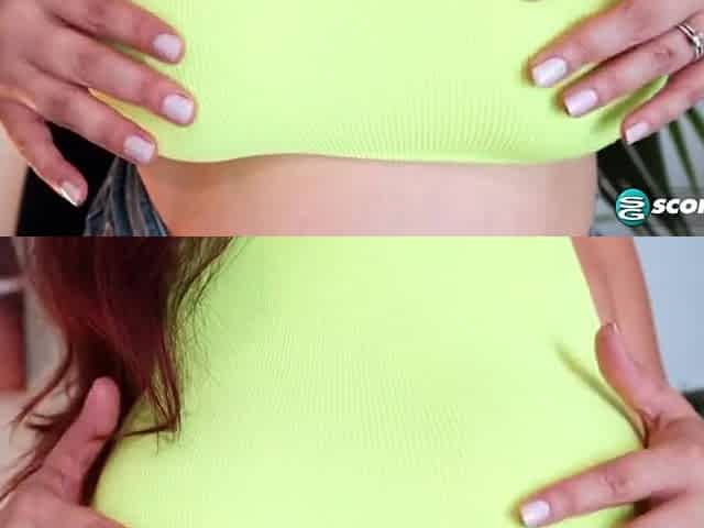 Andi Peacock - Busty Wife Gives You A Tits, Ass And Bush Show