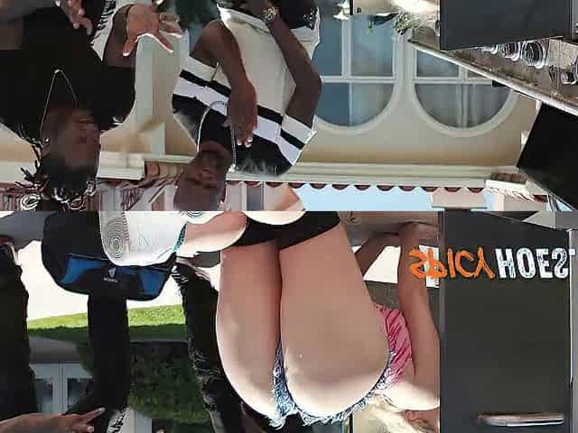Large Booty Honey Takes 2 BBCs After The BBQ