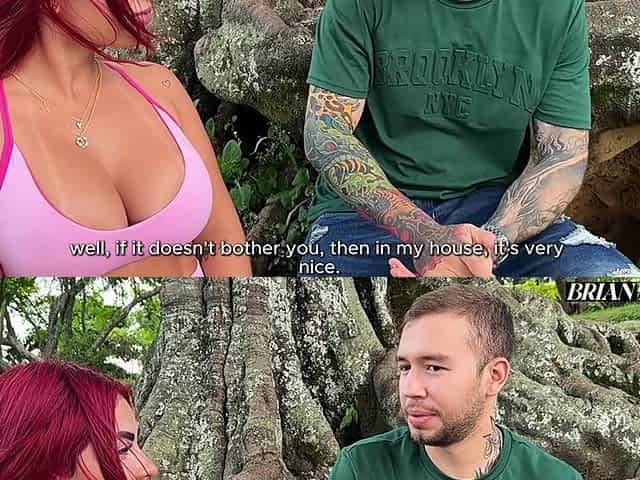 Redhead Latina Alejandra Palacios Fucks Brian Evansx with Her Perfect Tits and Tight Pussy