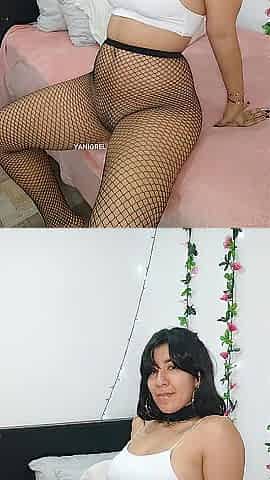 Masturbating with my ebony tights on