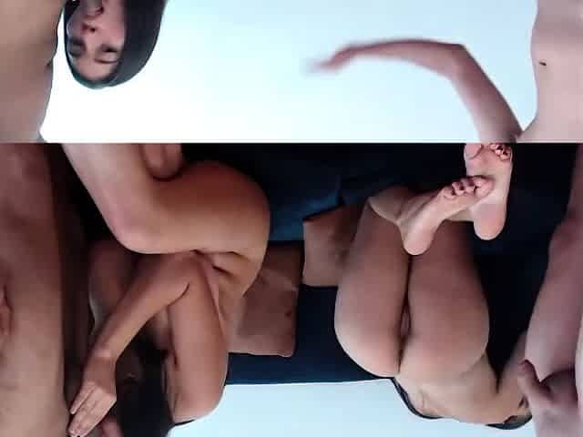 Big assed busty tit fuck and blowjob