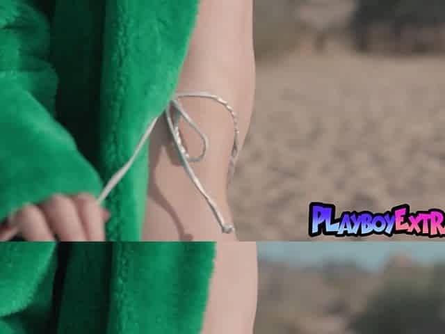 Confident muse reveals her hairy pussy