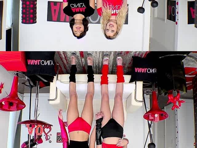 ANAL ONLY Hazel and Nicole's naughty anal hookup